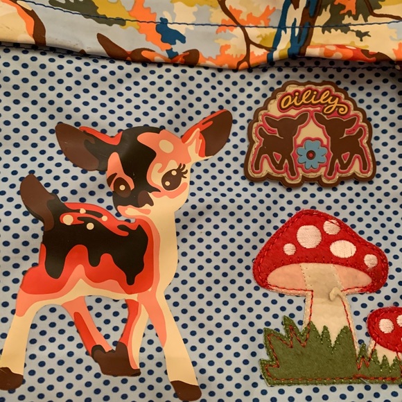 Oilily beautiful deer motif child’s shoulder bag